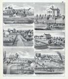 Abigail Latham, Crastus Roberts, J.G. Farlin, Wm. Smith, S.Scriven, Tazewell County 1873